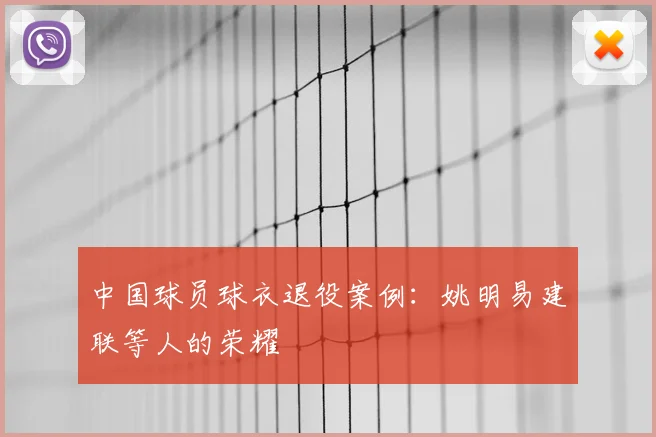 中国球员球衣退役案例：姚明易建联等人的荣耀